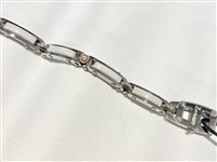 Bracciale Zancan Uomo in Acciaio Diamante 0.01 Ct KXB012RB - KXB012RB